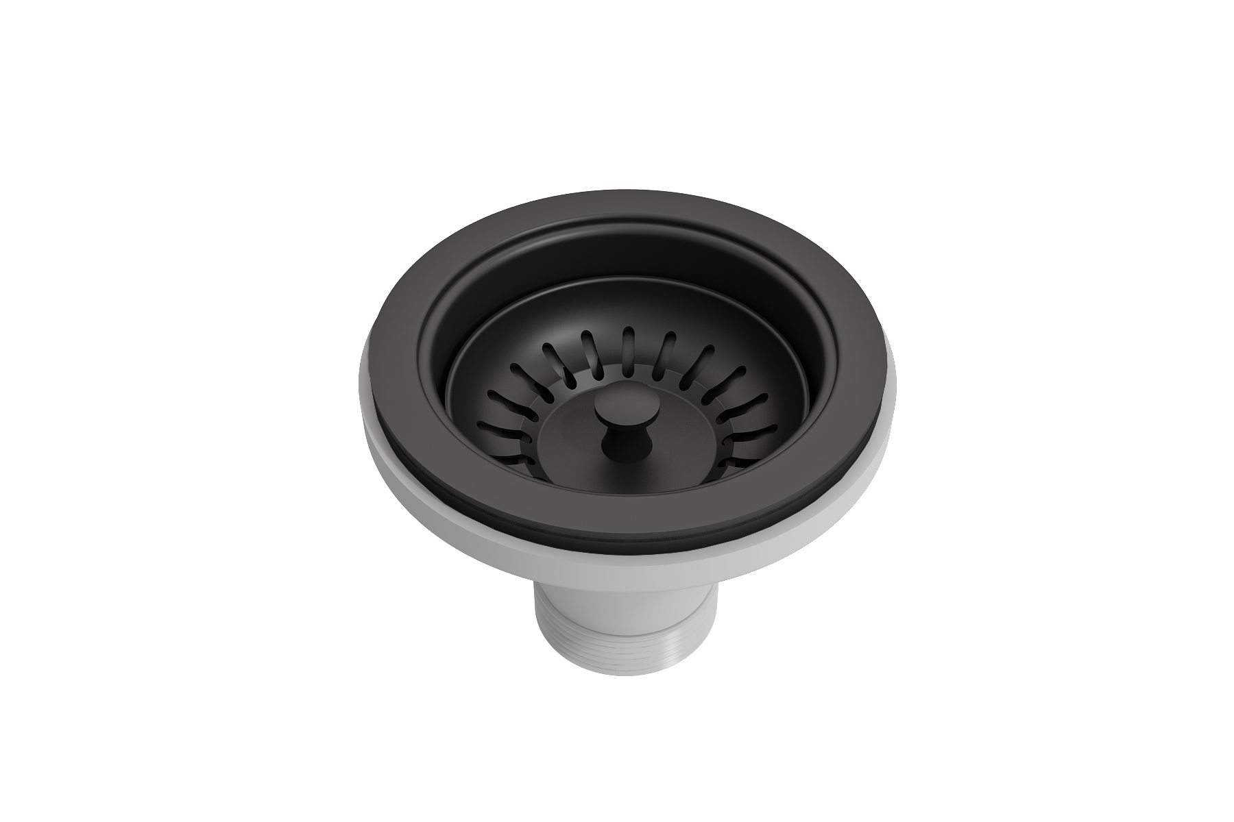 Kitchen Sink Strainer - Matte Black